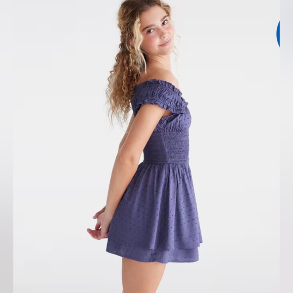 Off-Shoulder Romper - Picture 2 of 5